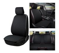 ZXHHXEB Voiture Ensembles Housses Siège pour Mercedes-Ben-z GLA 2013-2023 Siège Auto Respirant Antidérapant, Siège Accessoire Interieur,Set of 5 with backrest-Black