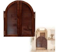 ZXHKZDX Porte Battante sur Mesure en Bois avec Charnières en Acier Inoxydable, Ouverture Bidirectionnelle Fermeture Automatique Porte Mi-Hauteur Séparateur De Pièce 20 Coloris(120X90X3.8CM)