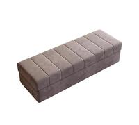 zxhrybh Coffre de Rangement, Bancs de Rangement pour Chambre à Coucher, Pouf Rangement avec Rangement, Coffres de Rangement pour Chambre à Coucher, Salon, Couloir D'entrée(Dark Gray,59in/150cm)