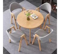 zxhrybh Combinaison Table et Chaise D'hôtel d'affaires, Ensemble Table et Chaise de Bar pour Petit-Déjeuner de Cuisine, Combinaison Permettant de Gagner de l'espace(A-4)