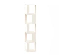 zxhrybh Etagere Livre, Bibliotheque de Sol Multicouches, Bibliothèque Simple, Bibliotheque Livre Autoportante Créative avec Rangement, pour Petit Espace, Chambre à Coucher, Salon(White,70.8in/180cm)