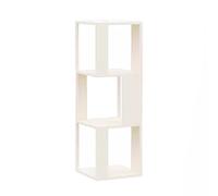zxhrybh Etagere Livre, Bibliotheque de Sol Multicouches, Bibliothèque Simple, Bibliotheque Livre Autoportante Créative avec Rangement, pour Petit Espace, Chambre à Coucher, Salon(White,47.2in/120cm)