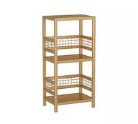 zxhrybh Etagere Livre d'angle, Bibliothèque Haute et Etroite, Bibliotheque de Rangement, Rangement Livre Ouverte, pour Petits Espaces, Salon, Salle de Bain(Gold,27.5in/70cm)