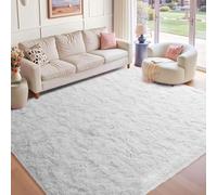 ZXIAOHUI Tapis de Salon 145 x 350 cm Doux et Moelleux, Intérieur Épais, Shaggy Descente de Lit Moderne Tapis Lavable à 30 Degrés, pour La Décoration de La Maison, Blanc