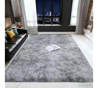 ZXIAOHUI Tapis Salon Shaggy 80 x 190 cm Super Doux, Moelleux, Ne Perd Pas Ses Poils, Dessous Antidérapant, Pelucheux, Tapis à Poils Longs, Tapiss Antidérapant, pour Le Salon/Chambre, Tie Dye-C