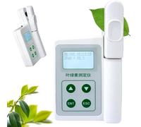 ZXINXIN Analyseur de chlorophylle, thermomètre foliaire, humidimètre foliaire 0,0-99,9 SPAD Compact et Portable, pour l'agriculture et Les passionnés de Plantes B