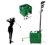ZXINXIN Distributeur de balles Golf, Machine Tee Automatique Verte requise, Dispositif Balle d'entraînement, Organisateur Clubs Golf pour Le Jeu Les Jeux Sportifs, l'apprentissage