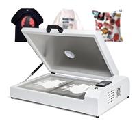 ZXINXIN Four de séchage DTF Double Face amélioré, Format A3+/A3/A4, avec contrôle la température et du Temps, pour Impression par Transfert Thermique DTF, 13,4" x 19,3" (Film Four DTF) White