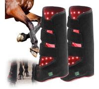 ZXINXIN Guêtres de luminothérapie Portable pour Sabots Cheval, Appareil LED soulage la Douleur causée par Un Exercice Intense dans Les Jambes du récupération Musculaire et douleurs aux Gauche Droite
