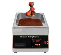 ZXINXIN Tempéreuse De Chocolat À Commande Numérique,Machine à Fondre Le Chocolat,Tempéreuse De Chocolat À Commande Numérique,pour Professionnel et à Domicilecrème, Bonbons, Lait 1tank
