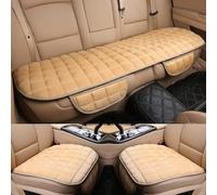 ZXjbgjsm Protection Siege Voiture pour BMW X1 U11 F48 E84 2009-2025, Housse de siège Avant Housse de Banquette arrière Coussin de Siège -en Velours,B-Beige