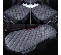 ZXjbgjsm Protection Siege Voiture pour VW T-ROC R-Line 2019-2022, Housse de Siège Avant et Arrière en Velours, C-Grey
