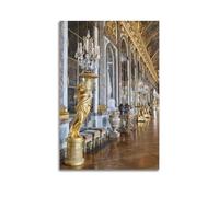 ZXJYMX Poster panoramique du château de Versailles, affiche décorative sur toile, poster mural et image d'art moderne pour chambre à coucher (20 x 30 cm)