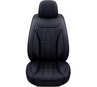ZXKYLFFF Housses de siège de voiture pour Chevrolet Spark Hatchback (2005-2010) - Le coussin de siège en cuir imperméable à 5 sièges protège la housse de siège, noir