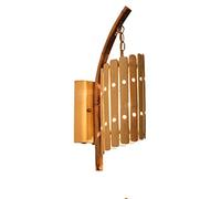 ZXKYZR8 Applique murale en bambou naturel, éclairage intérieur extérieur en Asie du Sud-Est, luminaire de campagne en bois de tissage fait à la main pour couloir de garage allée porche salon de thé ma