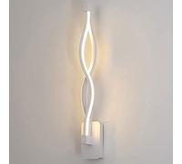 ZXKYZR8 Applique Murale, Europe du Nord Lumière de Fond Murale intérieure Lumière Variable avec télécommande Luminaire Tube de lumière à Arc en Fer LED Minimaliste pour la Maison Cuisine Île Salon