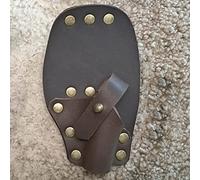 ZXKYZR8 Étui de Revolver médiéval, étui à Silex de Pistolet de Pirate de la Renaissance Victorienne en Cuir tromblon Porte-Sac de Pistolet Steampunk Accessoire Buccaneer Costume