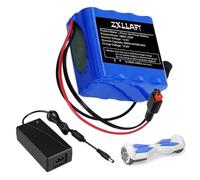 ZXLLAFT 4S2P Batterie de Remplacement 14,8 V Batterie au Lithium 6 Ah Batteries Rechargeables pour Hoverboard avec BMS et Port CC pour kit Moteur 50 W - 90 W,14.8v6ah Anderson