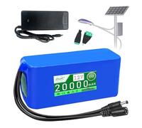 ZXLLAFT Batterie au Lithium 12 V 20 000 mAh 30 000 mAh 15 000 mAh Batterie de Remplacement 20 Ah 25 Ah 30 Ah 15 Ah Batteries Rechargeables pour Alimentation de Secours,12v20000mah