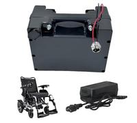 ZXLLAFT Batterie au Lithium 24 V Batterie pour Fauteuil Roulant électrique Batteries pour Scooters de mobilité Batteries Remplacement Carte Protection BMS intégrée avec Chargeur,24v6ah