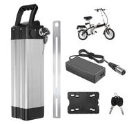 ZXLLAFT Batterie au Lithium 36 V Batterie pour vélo électrique 48 V Batteries de Remplacement Batteries pour vélos électriques Carte de Protection BMS intégrée avec Chargeur,36v8ah 370mm