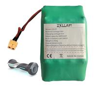 ZXLLAFT Batterie de Remplacement 36 V 4,4 Ah Batterie Lithium 10S2P Batteries pour Hoverboard 36 V Batteries Trottinette électrique pour kit Moteur 100 W - 160 W avec BMS,36v4.4ah 1pack