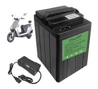 ZXLLAFT Batterie de Remplacement 60 V 20 Ah 25 Ah 30 Ah Batterie Lithium 18 Ah 72 V Batteries pour Motos électriques 48 V Batteries Rechargeables pour Tricycle avec Chargeur,48v30ah