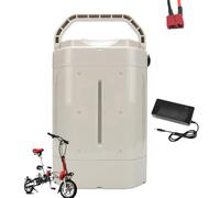 ZXLLAFT Batterie Lithium 24 V 10 Ah 12 Ah 15 Ah pour Voiture électrique Pliable 36 V 8,8 Ah 10,4 Ah pour Fauteuil Roulant Grande capacité avec Chargeur 48 V 8,7 Ah,T Plug 36v8.8ah
