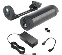 ZXLLAFT Batterie Lithium-ION 36 V 8 Ah 8,8 Ah 13 Ah 10 Ah Batterie Lithium 48 V 10 Ah 8 Ah Batterie Rechargeable pour Moteurs 250 W - 500 W avec Chargeur et Port 4 cœurs,T Plug 48v8ah 330mm
