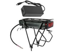 ZXLLAFT Batterie Lithium-ION 48 Volts 48 V 20 Ah 15 Ah 18 Ah 23 Ah 12 Ah Batterie Lithium 48 V Batterie Rechargeable pour Moteurs 250 W - 1200 W avec Chargeur et Support,Bullet 48v18ah