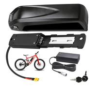 ZXLLAFT Batterie pour vélo électrique 48 V 20 Ah 17,5 Ah Batterie Lithium 13 Ah 15 Ah Batteries Rechargeables 48 V Batteries vélos électriques avec Chargeur,S039 3 48v15ah 4 pin port2