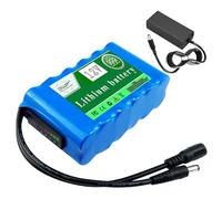 ZXLLAFT Batterie Rechargeable Portable 12 V 6 000 mAh, 7 200 mAh, 8 000 mAh, 10 000 mAh, 12 000 mAh, 12 800 mAh, avec Chargeur et Protection BMS. Batterie Li-ION,12v6000mah
