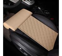 ZXLZHGS Coussin d'extension de Siège de Voiture, Compatible pour Zhonghua H3 Zunchi EV C3 E5, Coussin de Soutien des Jambes pour la Conduite,Beige