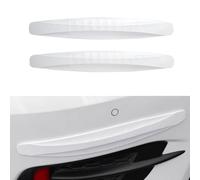ZXLZHGS Lot de 2 Bandes Protection Pare-Chocs de Voiture, Compatible pour Scion XA xB xD IA iM IQ, Autocollants Anti-Frottement pour Carrosserie,White