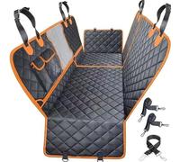 ZxlZjs Housses de Siège d'auto Chien pour Jaguar S-Type 1998 1999 2000 2001 2002 2003 2004 2005 2006 2007, Imperméable Protège des Rayures Pliable Protection Siege, Facile à Nettoyer,D