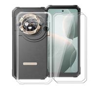 ZXLZKQ Coque pour Blackview BL9000 (6.78 ") avec 2 X Verre Trempé Protecteur D'écran, Transparent Antichoc Case TPU Bumper Souple Silicone Housse Etui pour Blackview BL9000 - Transparent