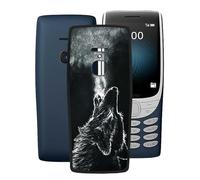 ZXLZKQ Coque pour Nokia 8210 4G (2.8 Pouces) Ultra-Fin Antichoc Souple Silicone Noir Case Cover, TPU Bumper Housse Etui de Protection pour Nokia 8210 4G - WMA28