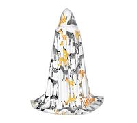 ZXMDZTSS Images de dessin animé - Capes à capuche imprimées pour jeunes | Capes pour adolescents | Costume d'Halloween | Vêtements de fête réutilisables S