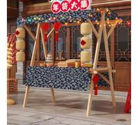 zxmeimm Chariot à Hot-Dogs Pliable avec Présentoir - Stand Mobile pour Nourriture de Rue,Solution Compacte pour Marchés et Événements en Plein Air 150 * 60 * 200cm-17