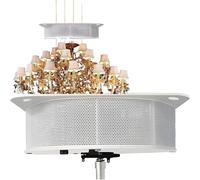 zxmeimm Système de Levage Motorisé pour Lustres,Hauteur de Levage <5-6m,2 Modes de Contrôle,Monte-Lustre pour Suspensions Adapté Aux Lustres en Cristal load-bearing-230kg