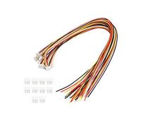 ZXMJYHK Adaptateur de connecteur de Fil 10Sets 2/3/4/5/6/7/8/9/10-Pin Micro JST PH-2,0 Connecteur mâle Connecteur Femelle avec des Fils câbles Connecteur 300MM 26AWG (Color : 4pin)