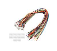 ZXMJYHK Adaptateur de connecteur de Fil 10Sets 2/3/4/5/6/7/8/9/10-Pin Micro JST PH-2,0 Connecteur mâle Connecteur Femelle avec des Fils câbles Connecteur 300MM 26AWG (Color : 7pin)