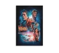 ZXMKH Affiches Applicable à Retour vers le Futur Toile Peinture à l'huile Peinture décorative Art Poster Suspendu Peinture Maison Salon Chambre Salle à Manger Mur 30 x 45 cm Sans Cadre