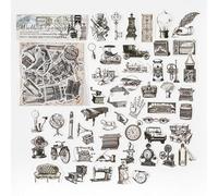 ZXMNBH Lot de 100 autocollants pour scrapbooking, courses, papier esthétique, agenda, agenda, journal, fournitures décoratives