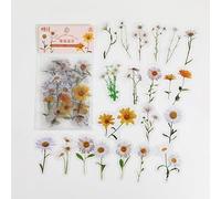 ZXMNBH Lot de 40 autocollants pour scrapbooking - Papier esthétique - Pour agenda, agenda, journal, journal intime, fournitures décoratives