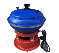 ZXNANA Machine de Polissage de Vibration de Bijoux de 8 Pouces, Machine de Polissage de culbutage de Bol de culbuteur de Roche vibrante électrique de gobelet Vibrant de 130 W 6,2 L