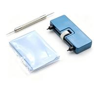 ZXNJA Kit Changement Pile Montre, Ouvre Boitier Montre Utilisé pour Ouvrir Le Couvercle De La Mon tre en Tournant, Mon tre Barre À Ressort Outil, Chiffon De Nettoyage