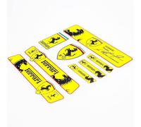 ZXNMCB Autocollant de Voiture pour Ferrari, Autocollants décoratifs Convient, Garde-Boue Fenêtre Pare-Chocs Corps Badge Emblème, Trunk Logo Stickers,B
