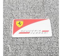 ZXNMCB Autocollant de Voiture pour Ferrari, Autocollants décoratifs Convient, Garde-Boue Fenêtre Pare-Chocs Corps Badge Emblème, Trunk Logo Stickers,C