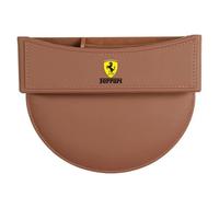 ZXNMCB Organisateur Siège de Voiture pour Ferrari FF/Monza/F8/F12/SF90, Boîte de Rangement pour Siège Écart de Voiture, Organisateur De Siège D'auto,1 One-A Light Brown